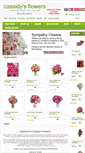 Mobile Screenshot of cassidysflowersandgifts.com